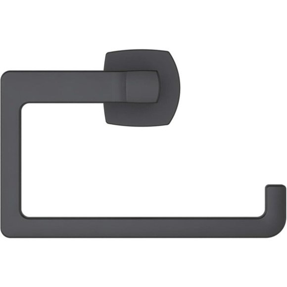 Pfister BRB-DA1B Deckard Collection Towel Ring, Matte Black - Picture 2 of 6